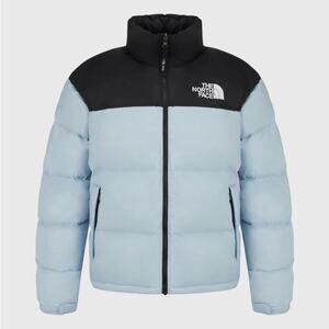 THE NORTH FACE 1996 Retro Nuptse Puffer Jacket Light Sky Blue Sz XXL